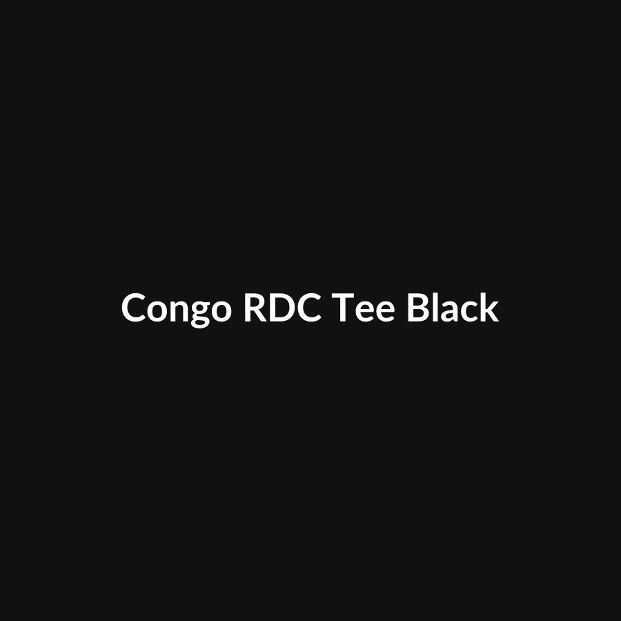 Congo RDC You Might Fall in Love Graphic Tee Black