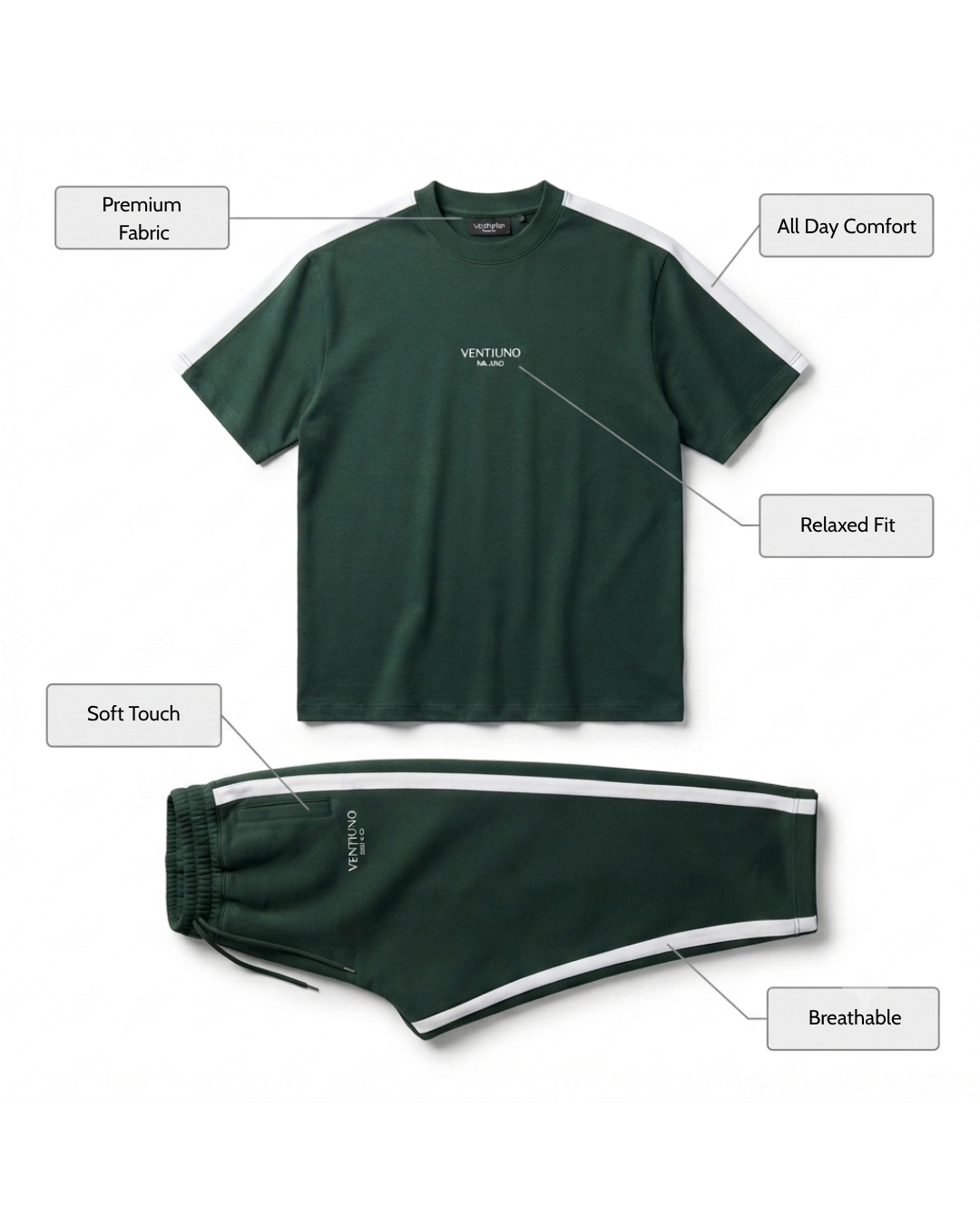 Side Stripe Co-ord Set