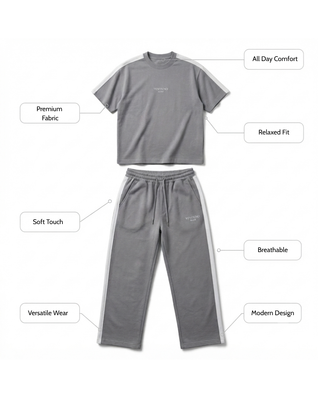 Side Stripe Co-ord Set