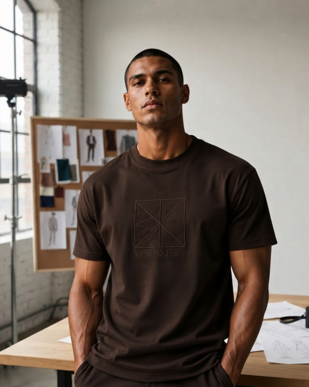 Soft Cotton Crewneck T-Shirt