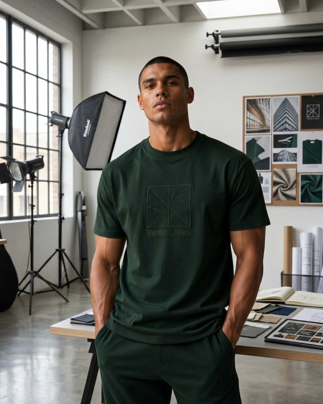 Soft Cotton Crewneck T-Shirt