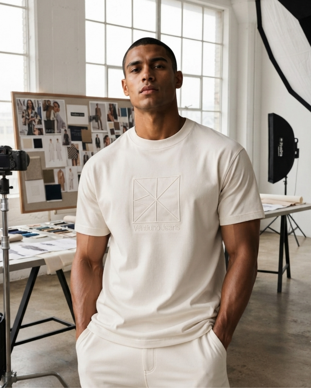 Soft Cotton Crewneck T-Shirt