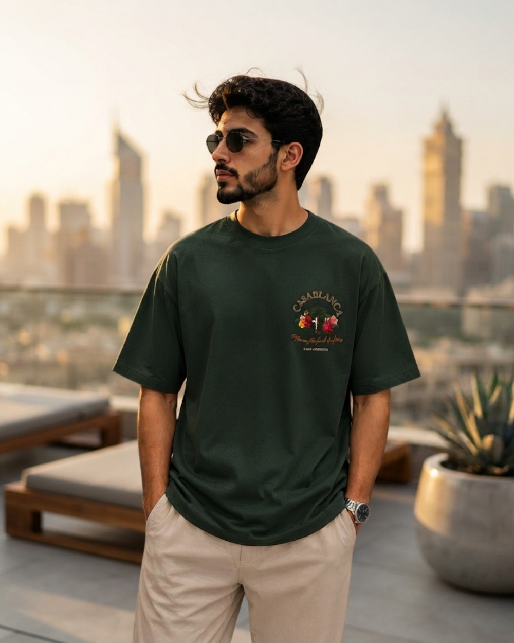 CASABLANCA Premium Cotton T-Shirt