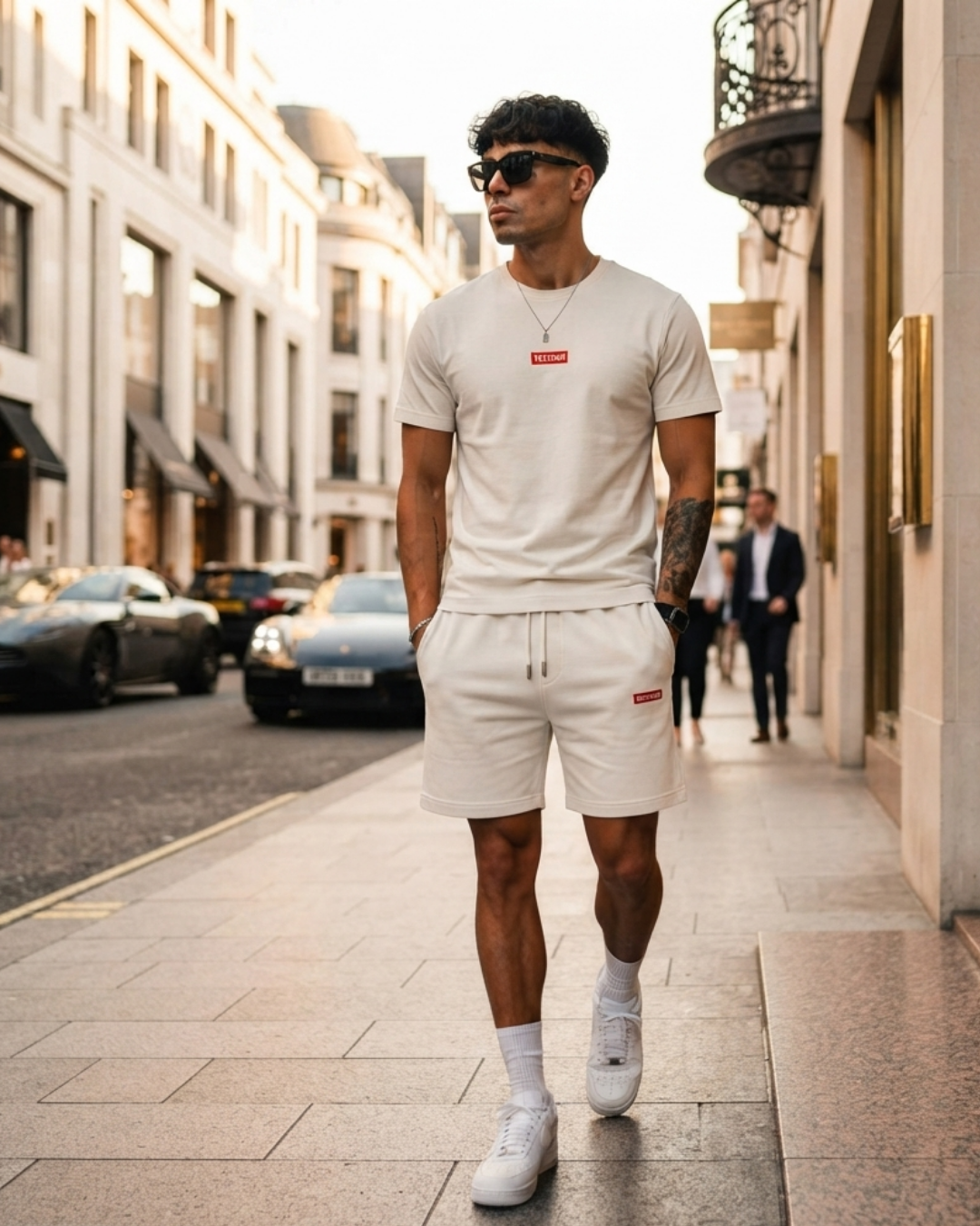 Luxury summer Tracksuit Set with shorts