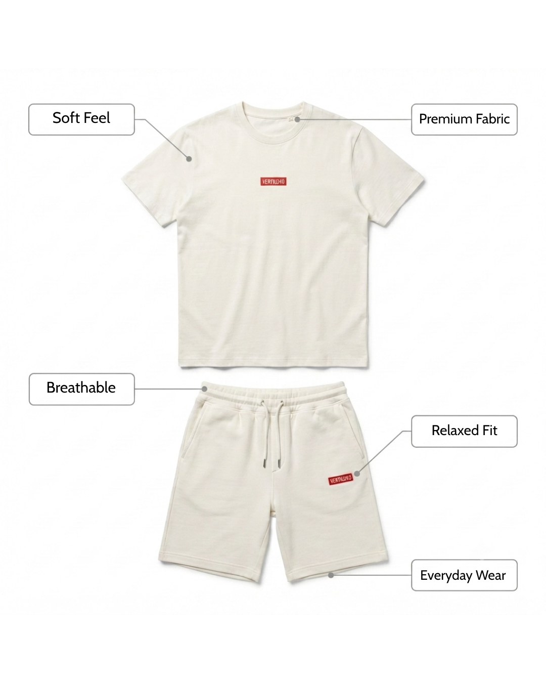 Luxury summer Tracksuit Set with shorts