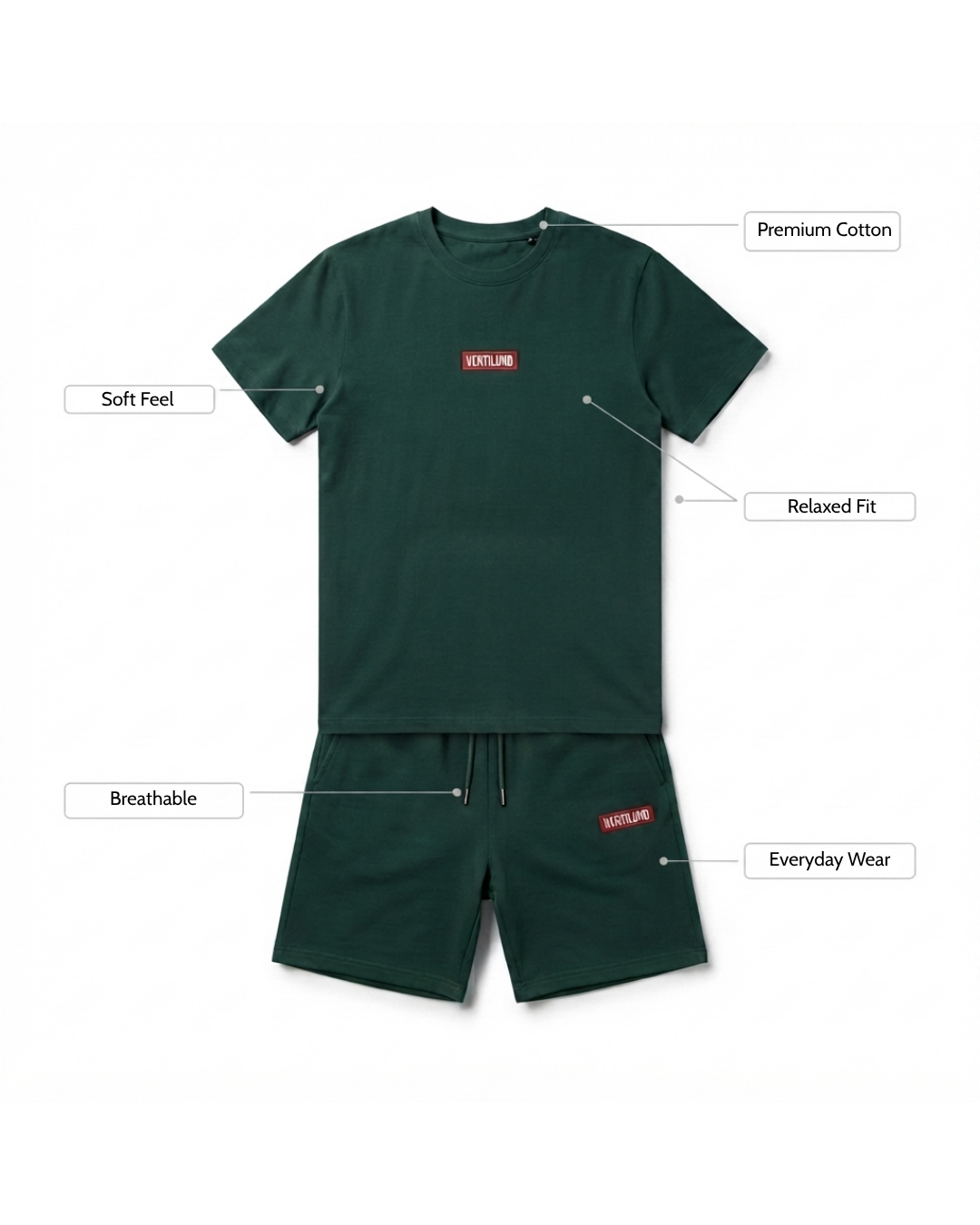 Luxury summer Tracksuit Set with shorts