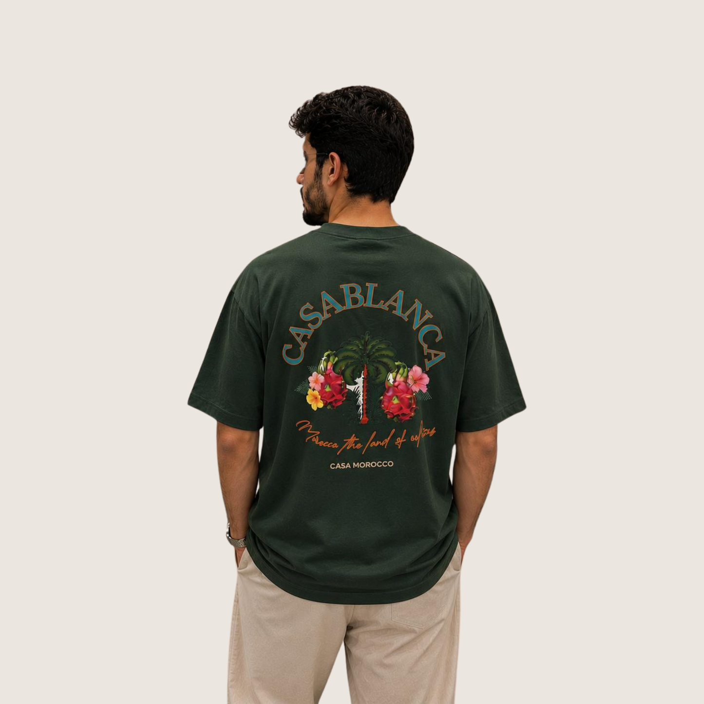 CASABLANCA Men’s Premium Cotton T-Shirt