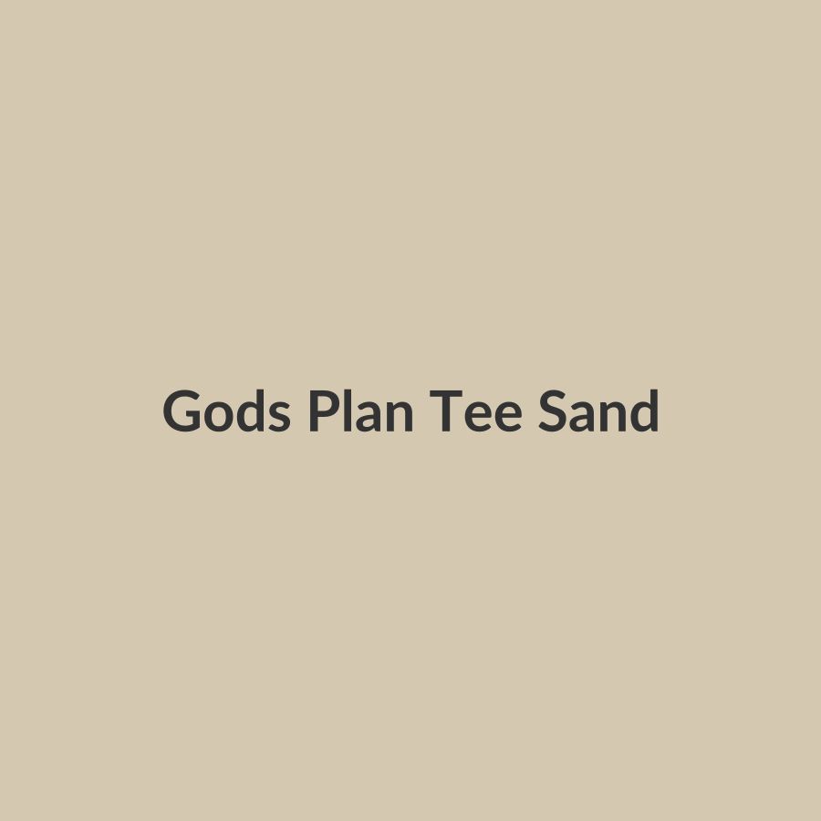 Ventiuno Jeans Gods Plan Believe Tee Sand