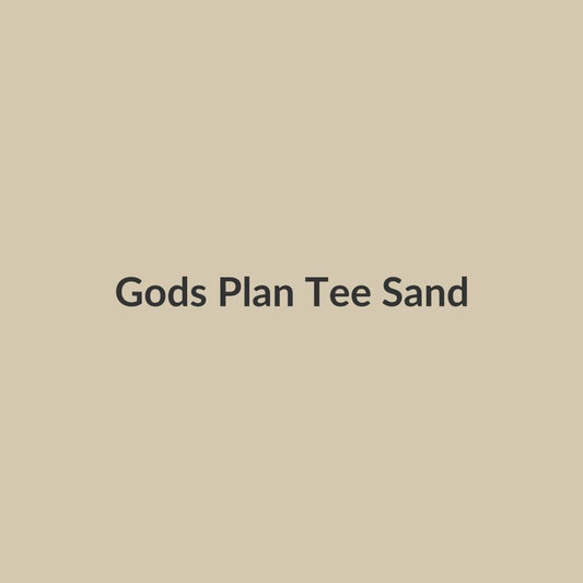 Ventiuno Jeans Gods Plan Believe Tee Sand