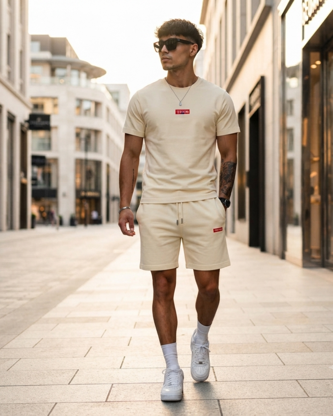 Luxury summer Tracksuit Set with shorts