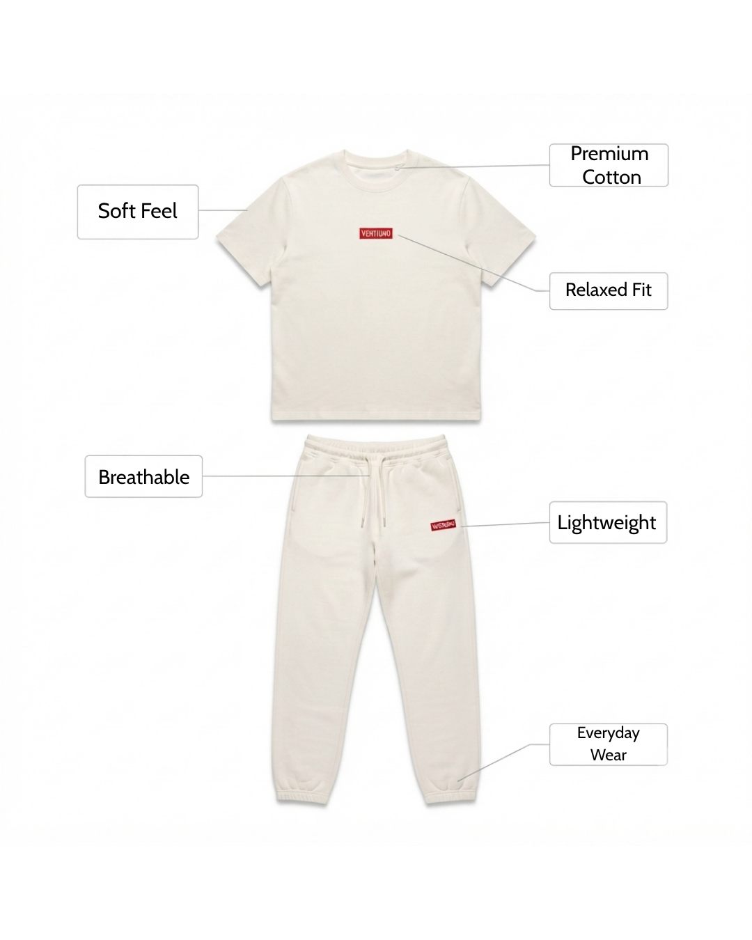 Men’s Summer Tracksuit Set with sweatpants