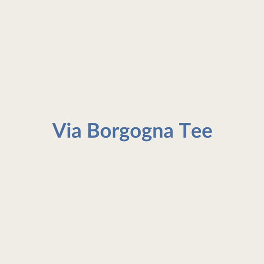 Ventiuno Jeans Via Borgogna Script Tee Off White