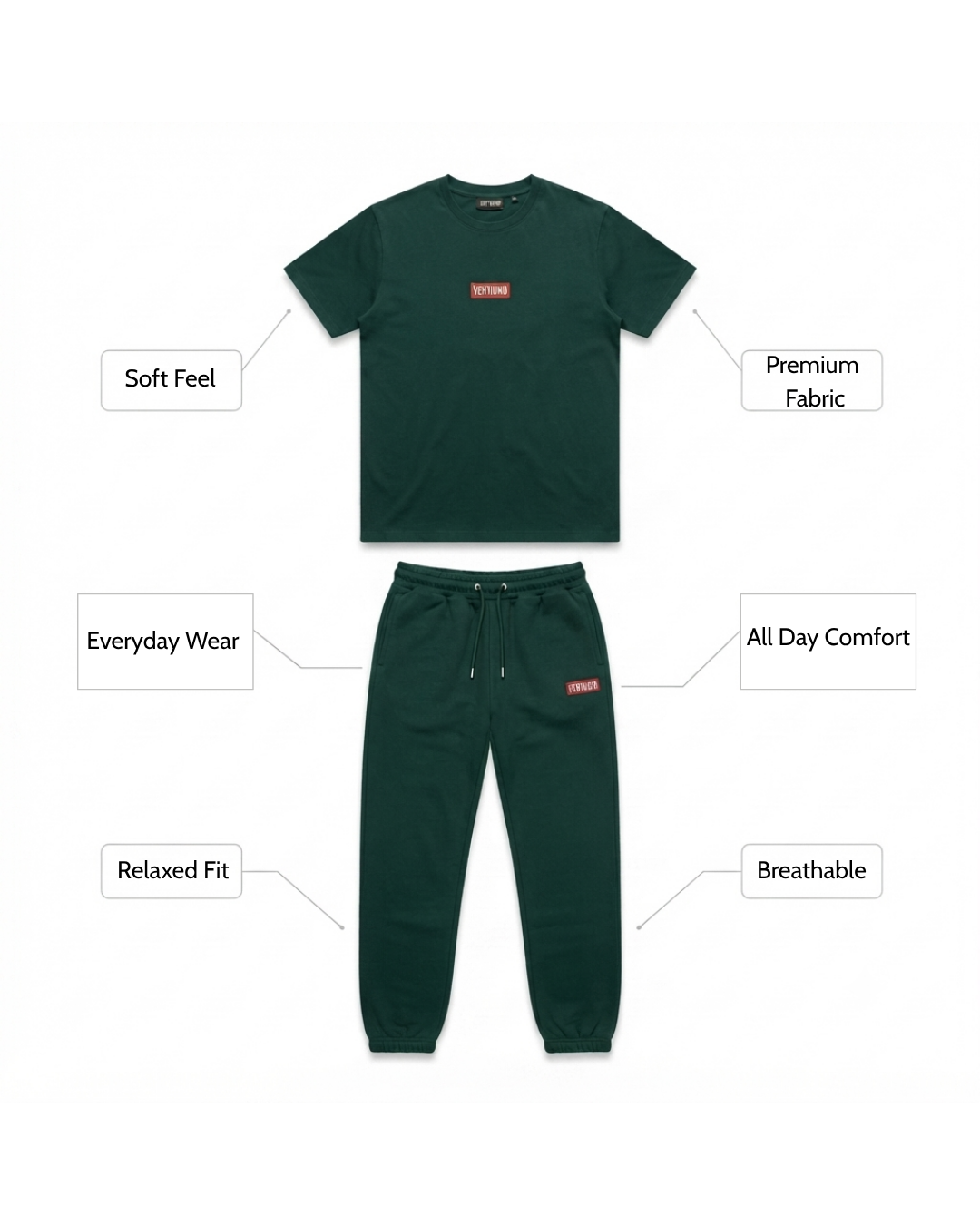 Men’s Summer Tracksuit Set with sweatpants