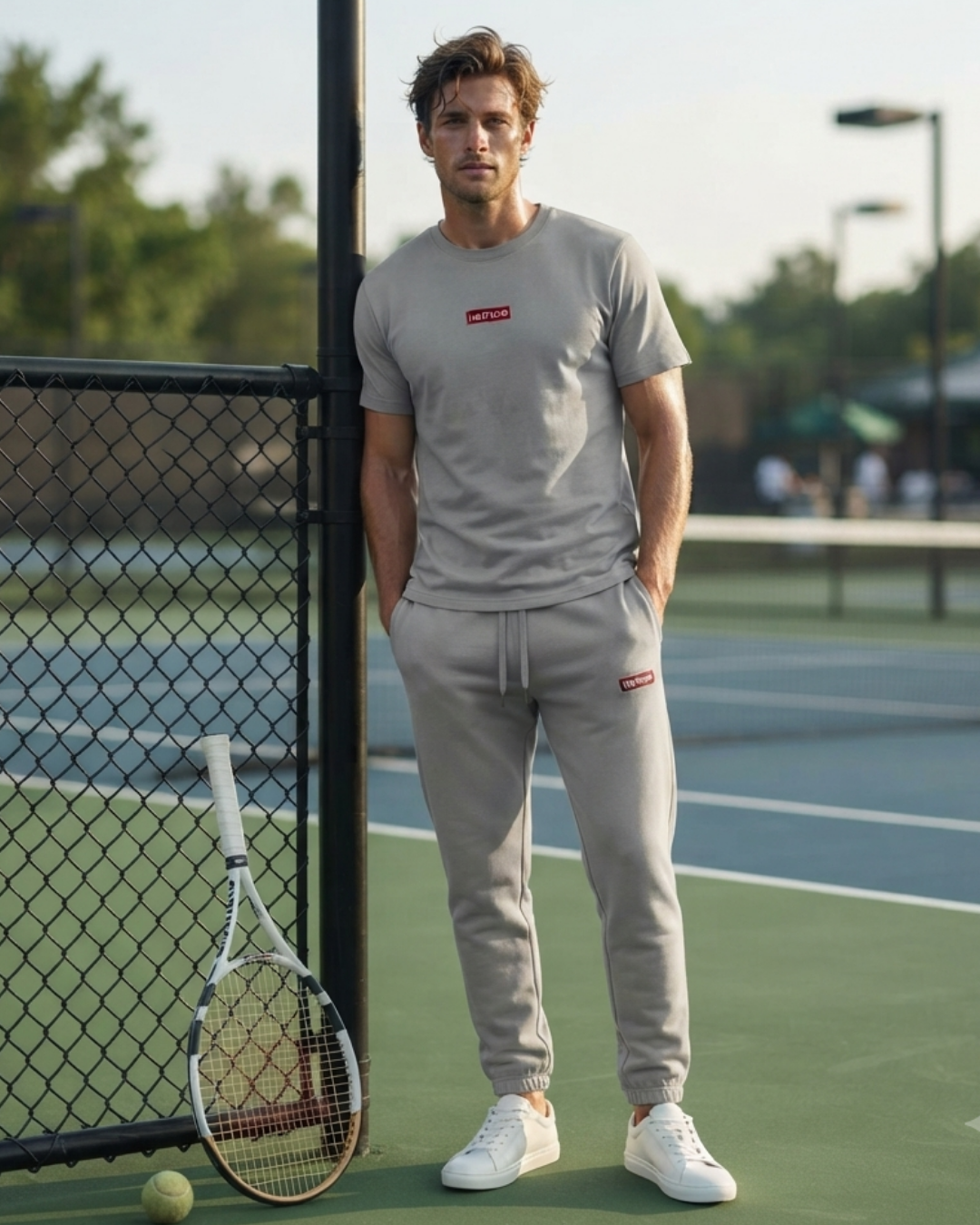 Men’s Summer Tracksuit Set with sweatpants