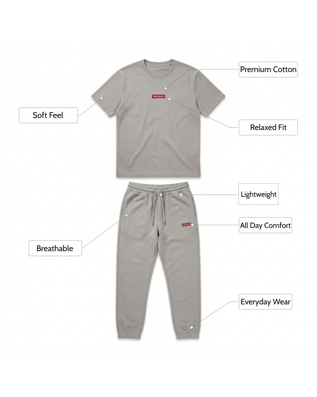 Men’s Summer Tracksuit Set with sweatpants
