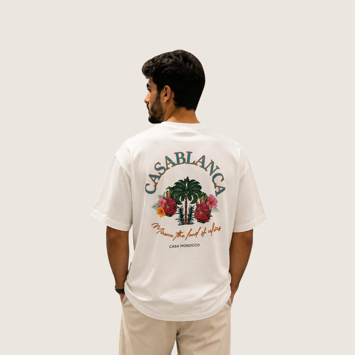 CASABLANCA Men’s Premium Cotton T-Shirt