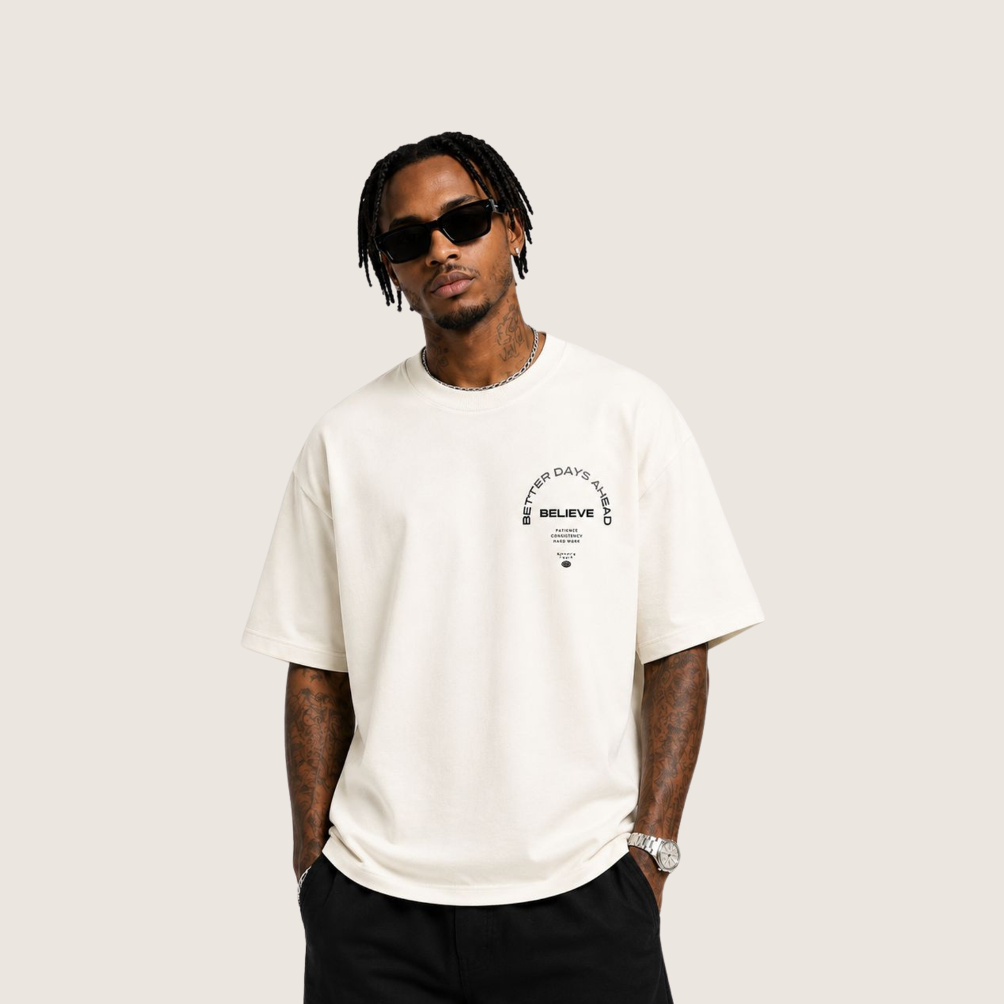 Cotton Crewneck T-shirt