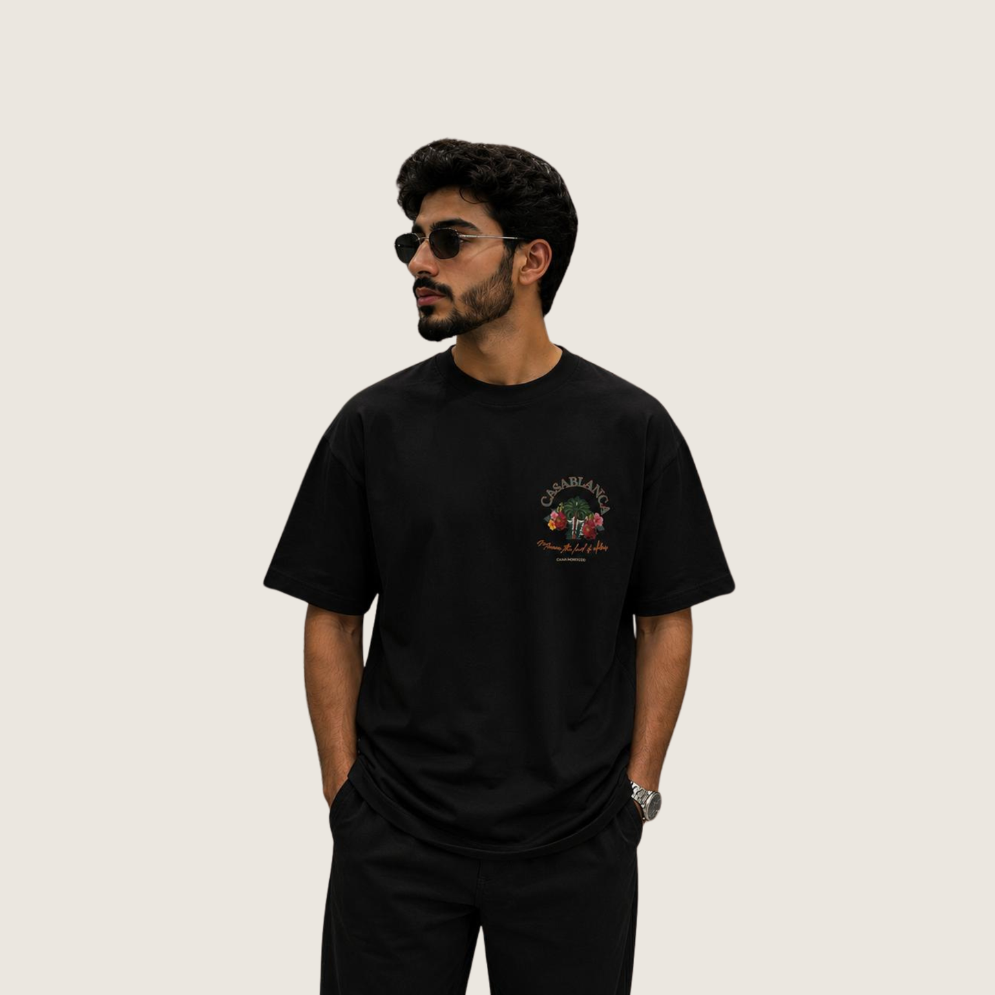 CASABLANCA Men’s Premium Cotton T-Shirt
