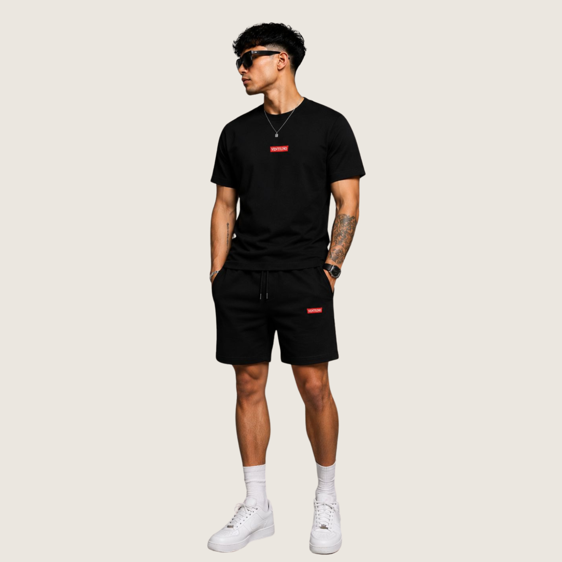Luxury summer Tracksuit Set with shorts
