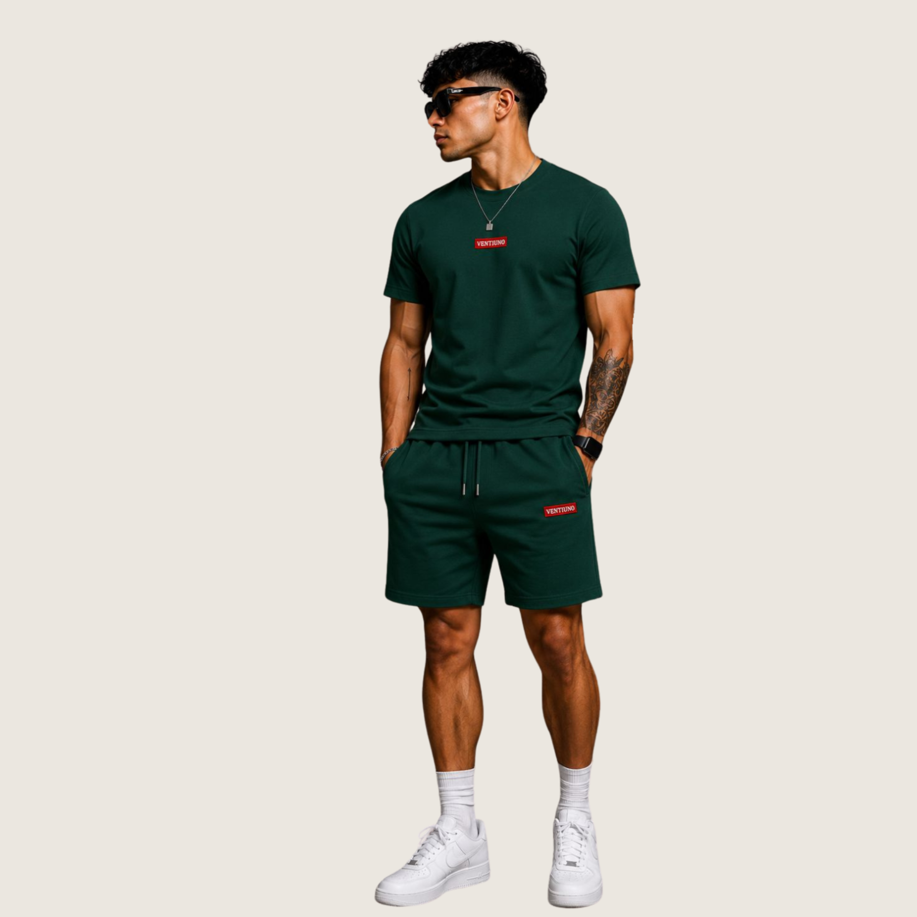 Luxury summer Tracksuit Set with shorts