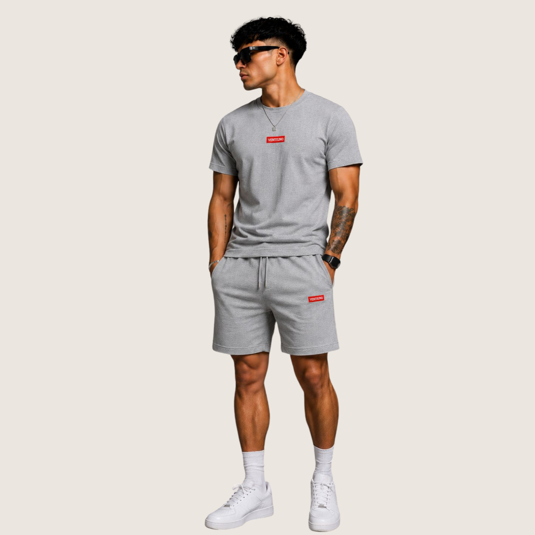 Luxury summer Tracksuit Set with shorts