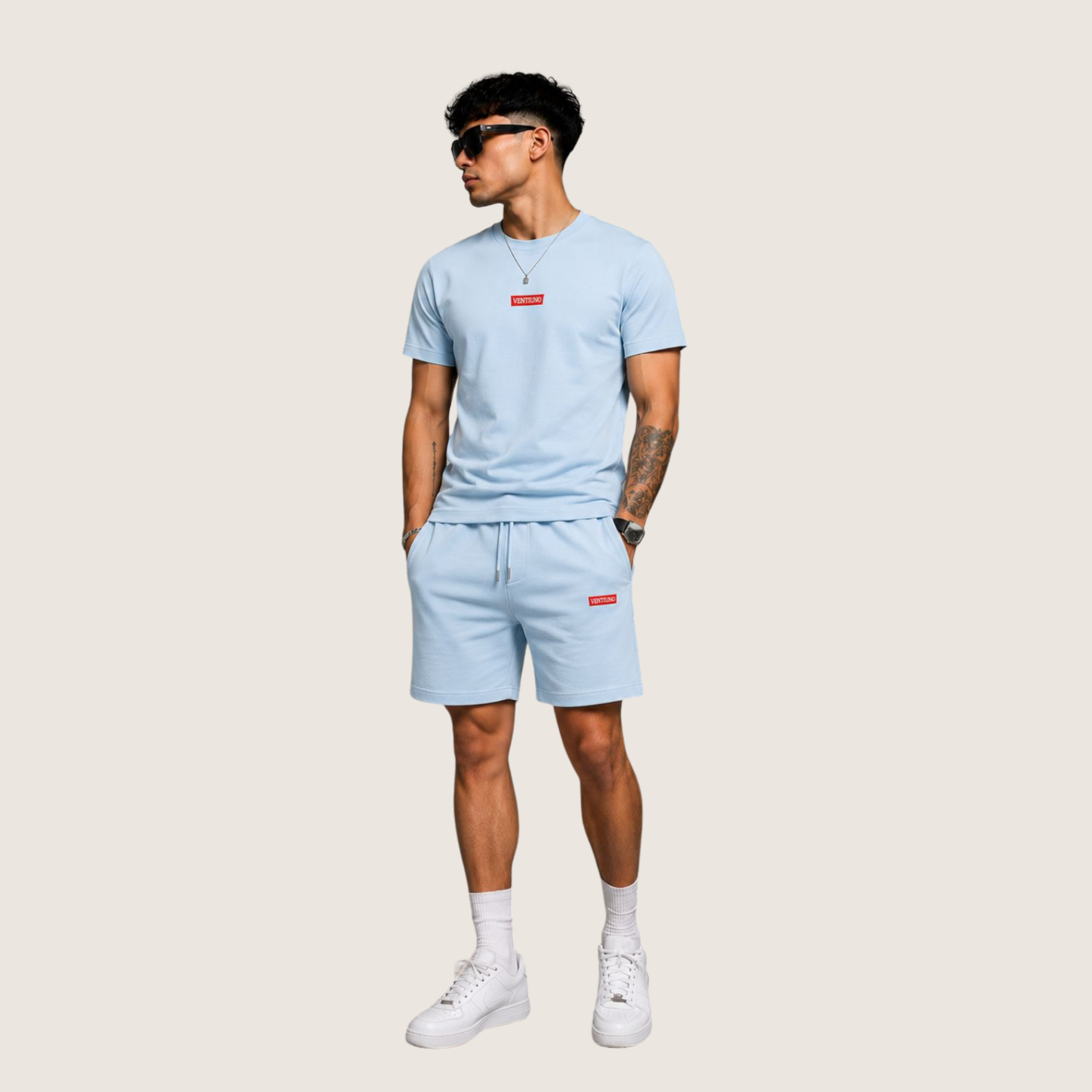 Luxury summer Tracksuit Set with shorts