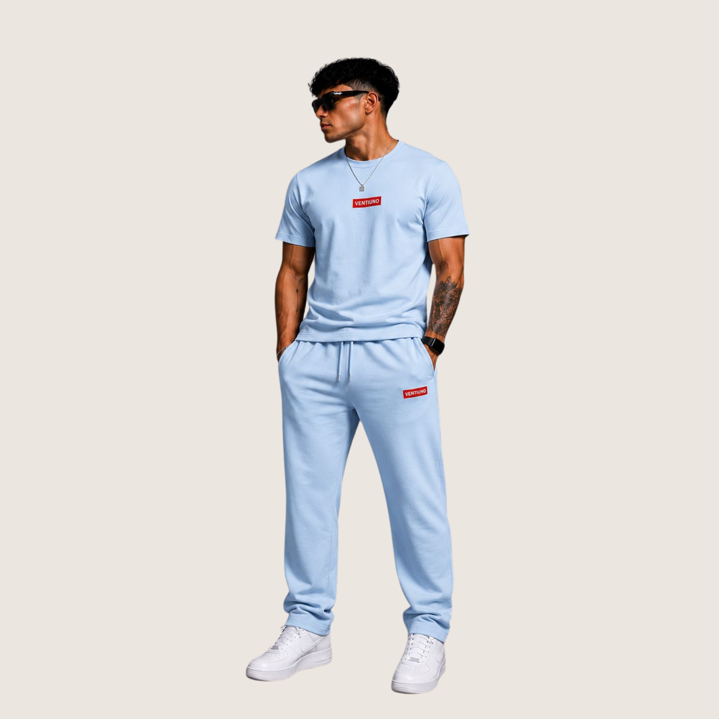 Men’s Summer Tracksuit Set with sweatpants