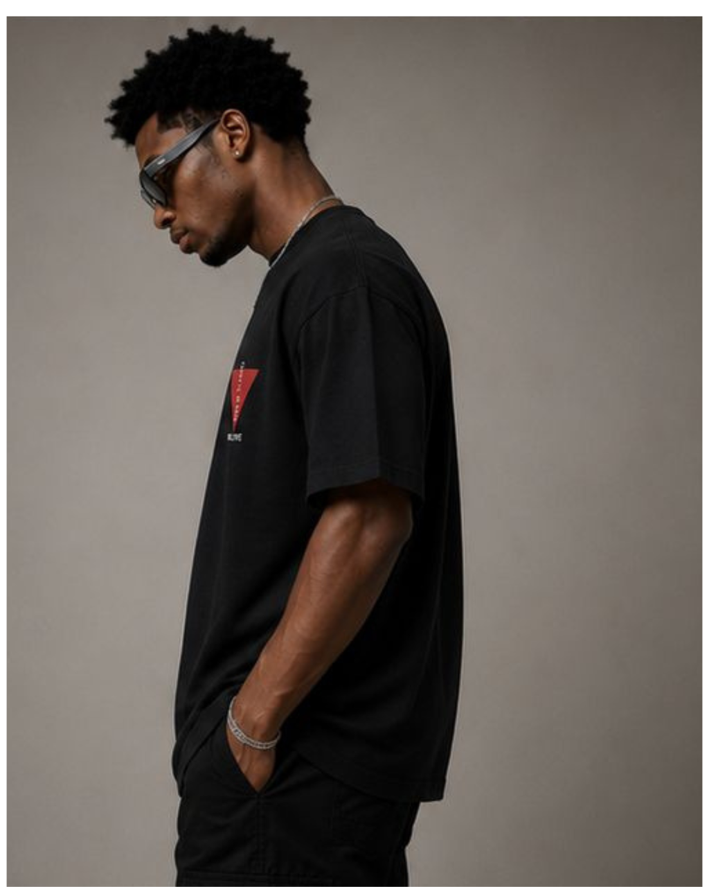 VENTIUNO Relaxed Fit Premium Streetwear Tee