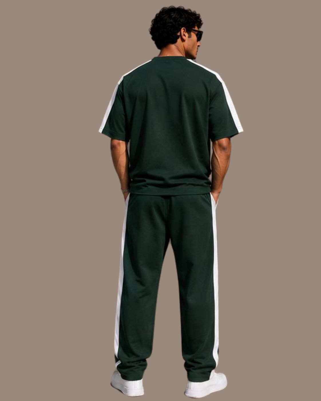 Ventiuno Jeans Side Stripe Co-ord Set