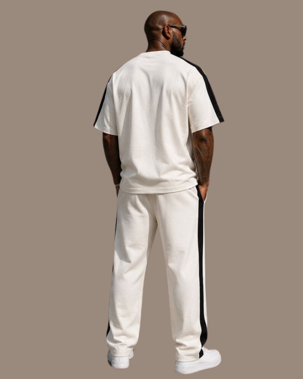 Ventiuno Jeans Side Stripe Co-ord Set