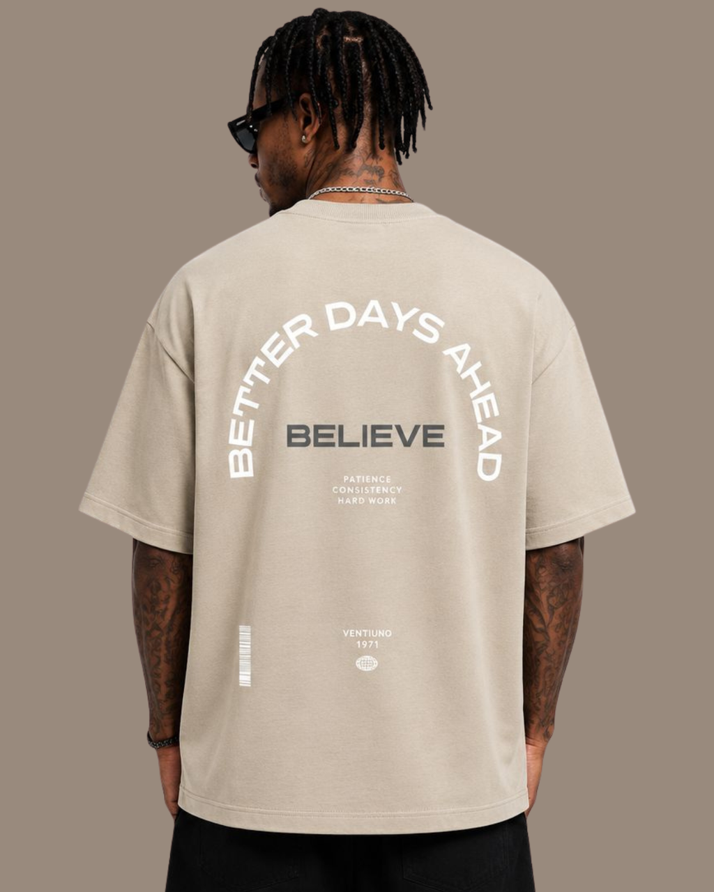VENTIUNO Premium Cotton Crewneck T-shirt