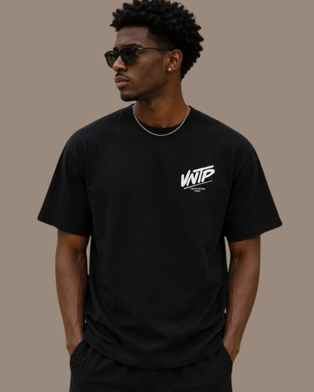 VENTIUNO JEANS Men Casual Back Tee