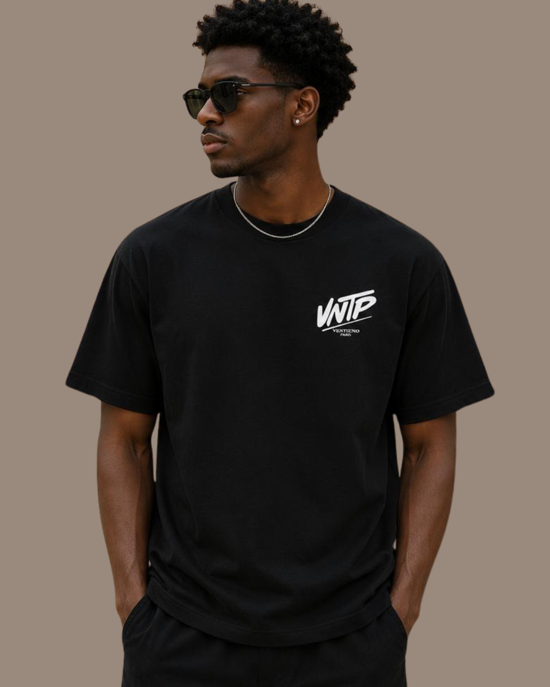 VENTIUNO JEANS Men Casual Back Tee