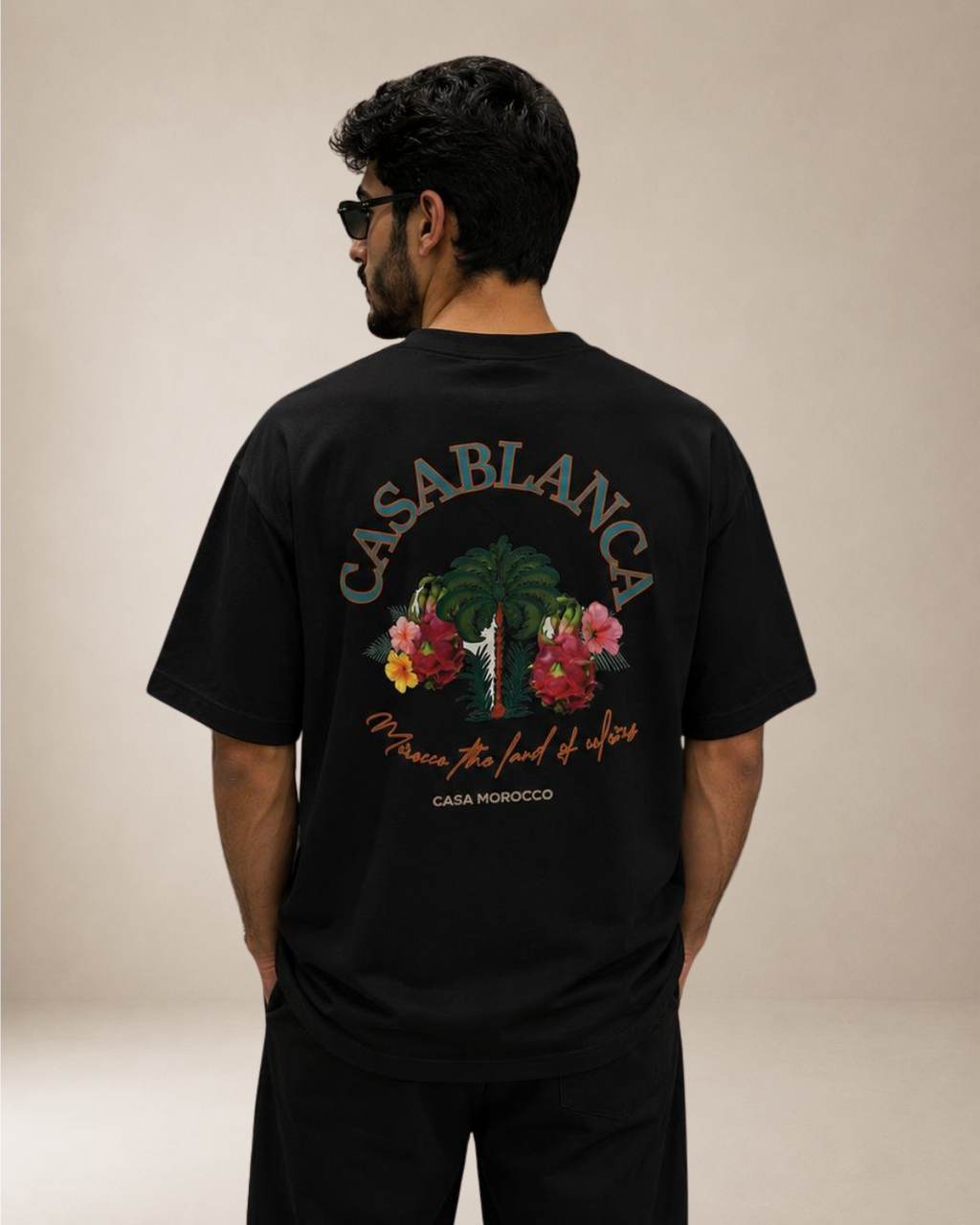 VENTIUNO CASABLANCA Men’s Premium Cotton T-Shirt