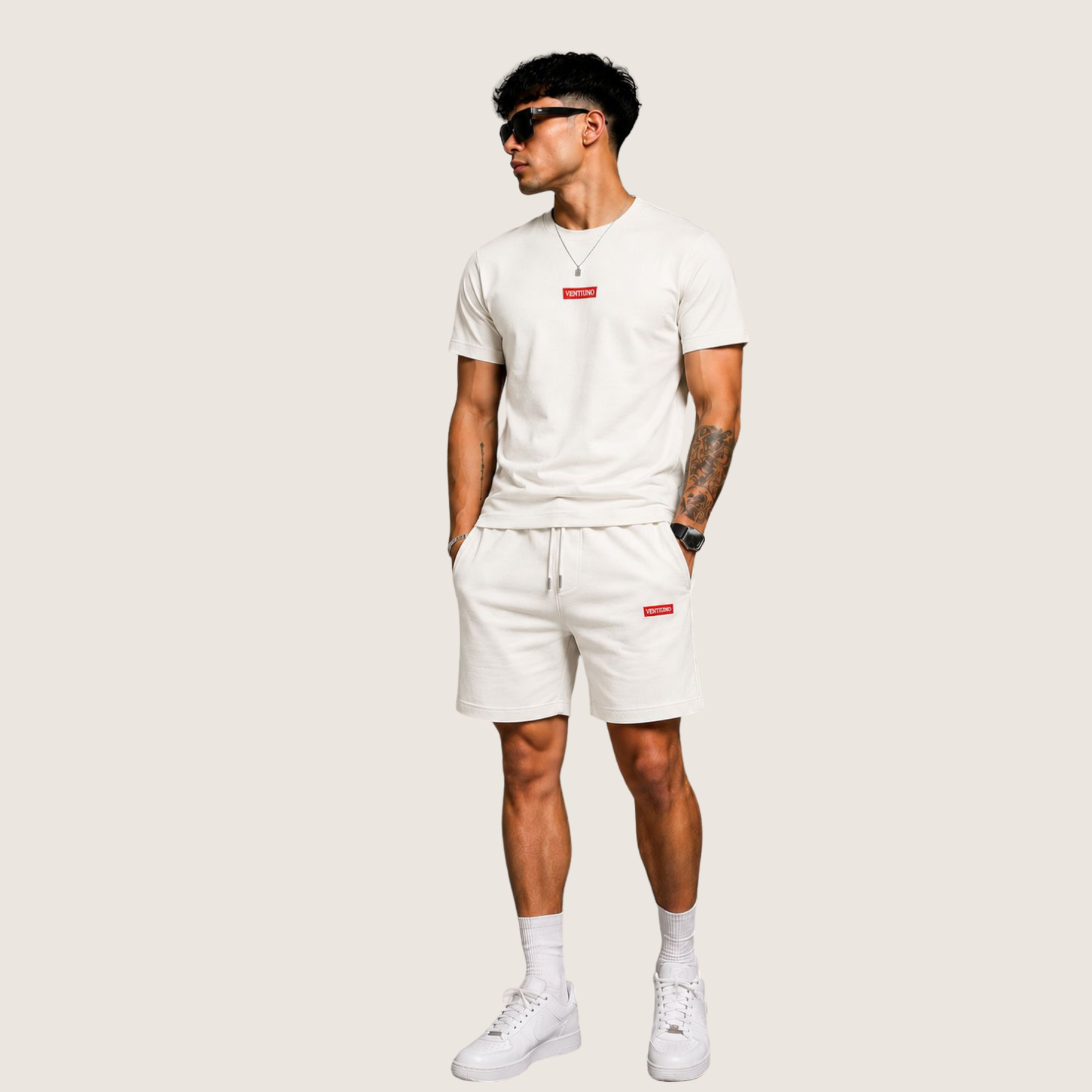 Luxury summer Tracksuit Set with shorts