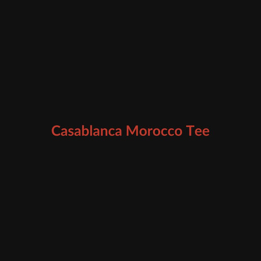 Casablanca Casa Morocco Graphic Tee Black