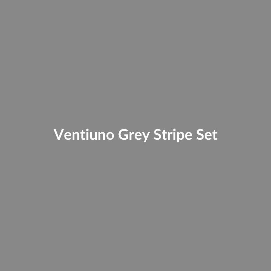 Ventiuno Jeans Side Stripe Co-ord Set Grey White