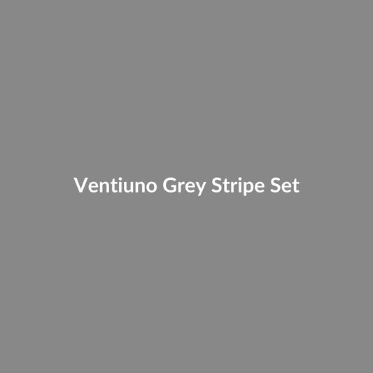Ventiuno Jeans Side Stripe Co-ord Set Grey White